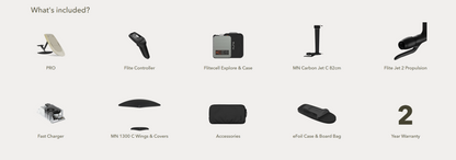 Fliteboard PRO – Carbon Ash Edition