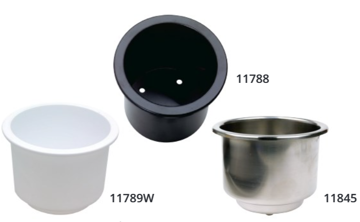 Attwood 3 3/4" Cup Holder 3 1/8"d