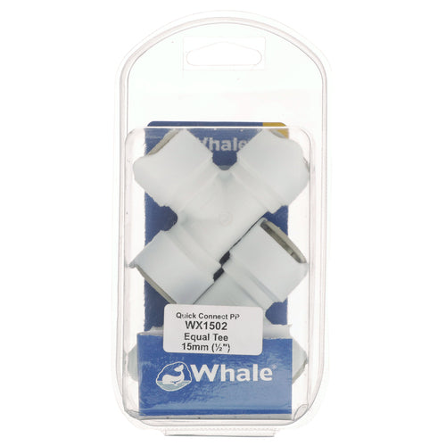 Whale Equal Tee 15mm X2