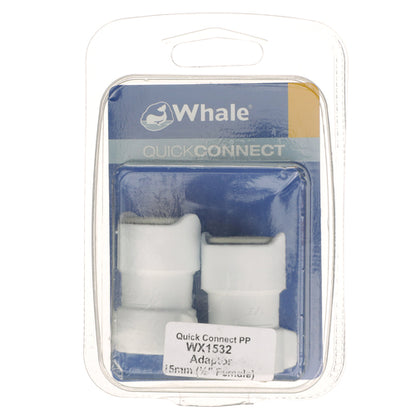 Whale Adaptor Female 1/2" - 15mm X2