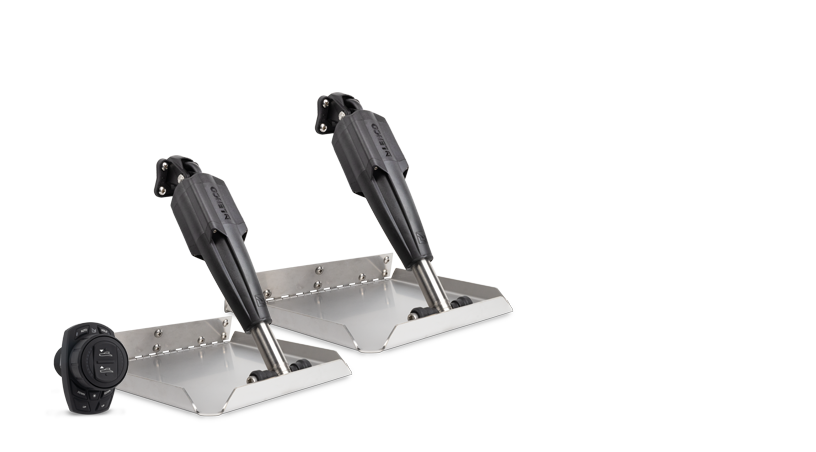 12" x 12" Edge Mount Trim Tab Kit With Pro Control Assist