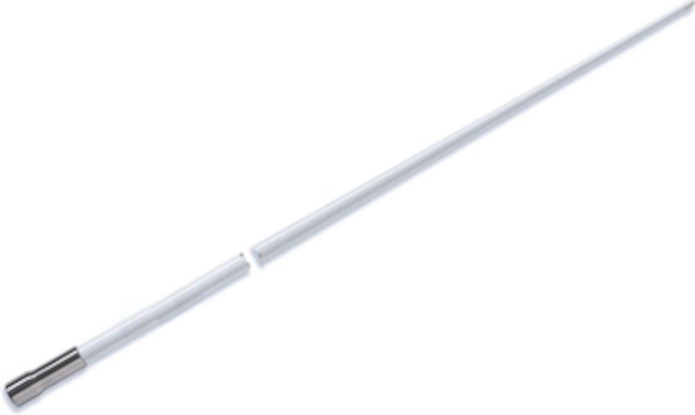 2.5 m (8-ft) White Fiberglass Quick-Fit VHF Antenna