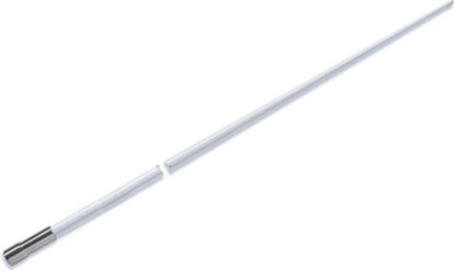 2.5 m (8-ft) White Fiberglass Quick-Fit VHF Antenna