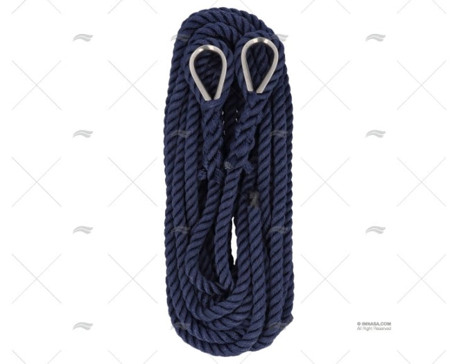 BLUE SPLICED LINES/SS 2X7 14mm