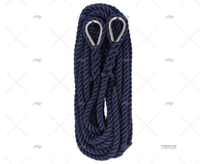 BLUE SPLICED LINES/SS 2X7 14mm