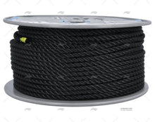 MOORING ROPE BLACK 8mm HIGH STRENGTH