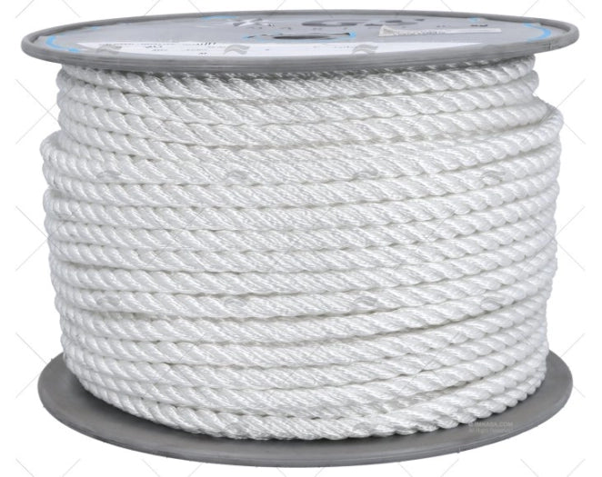 MOORING ROPE WHITE 10mm HIGH LIROS