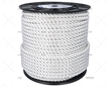 MOORING ROPE WHITE 14mm MEDIUM