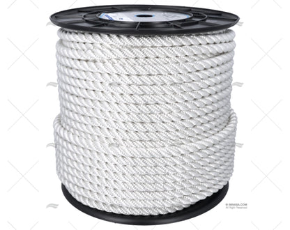 MOORING ROPE WHITE 14mm MEDIUM