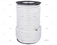 *** *** MOORING ROPE WHITE 26mm HIGH