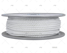 MOORING ROPE WHITE 6mm HIGH STRENGTH LIROS