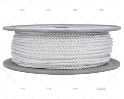 MOORING ROPE WHITE 6mm HIGH STRENGTH LIROS