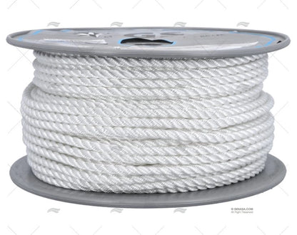 MOORING ROPE WHITE 8mm HIGH STRENGTH LIROS