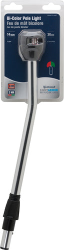 Attwood Asm-pole Lt,biclr,bnt,14"