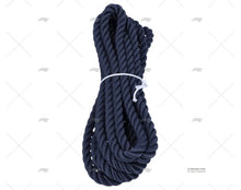 ROPE  POLYESTER 14mm / 6m NAVY W/EYE-SPLICE 1 LIROS