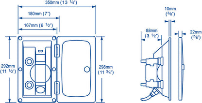 Whale Swim'n'rinse Mixer C/w Lid Wte