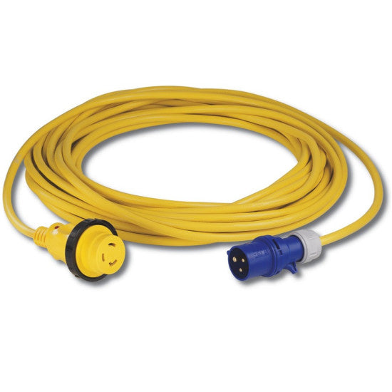 Marinco 16A 230V Cordset 15m with European Main Site Plug